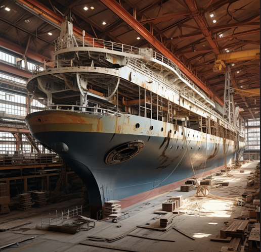 Applications of Integrated Nails in Ship Maintenance  